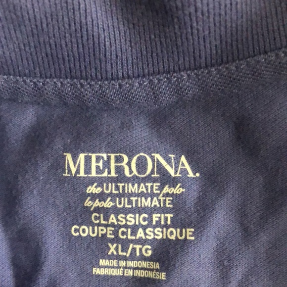 Merona xl polo blue - Picture 2 of 2